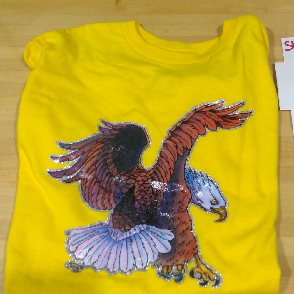 Eagle old school vinyl tshirt
